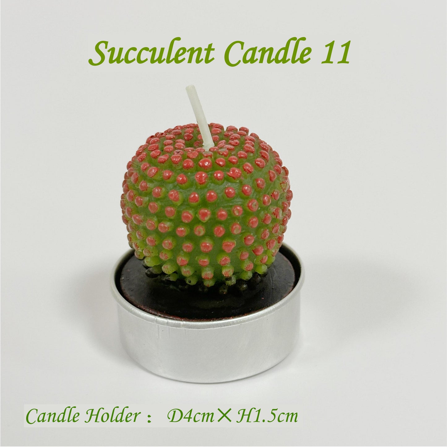 Juicy Cactus Candle, Exquisite Smokeless Scented Small Candle, Suitable for Home Decoration, Spa, Wedding, Valentine's Day, Birthday Gift, Anniversary Celebration