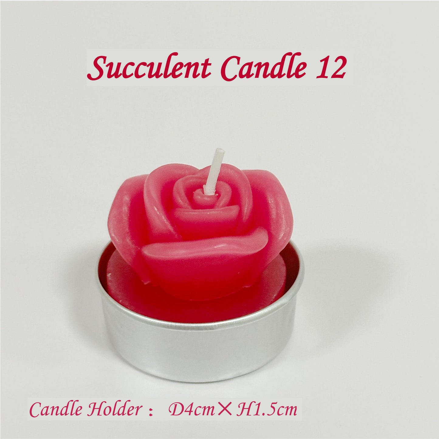 Juicy Cactus Candle, Exquisite Smokeless Scented Small Candle, Suitable for Home Decoration, Spa, Wedding, Valentine's Day, Birthday Gift, Anniversary Celebration