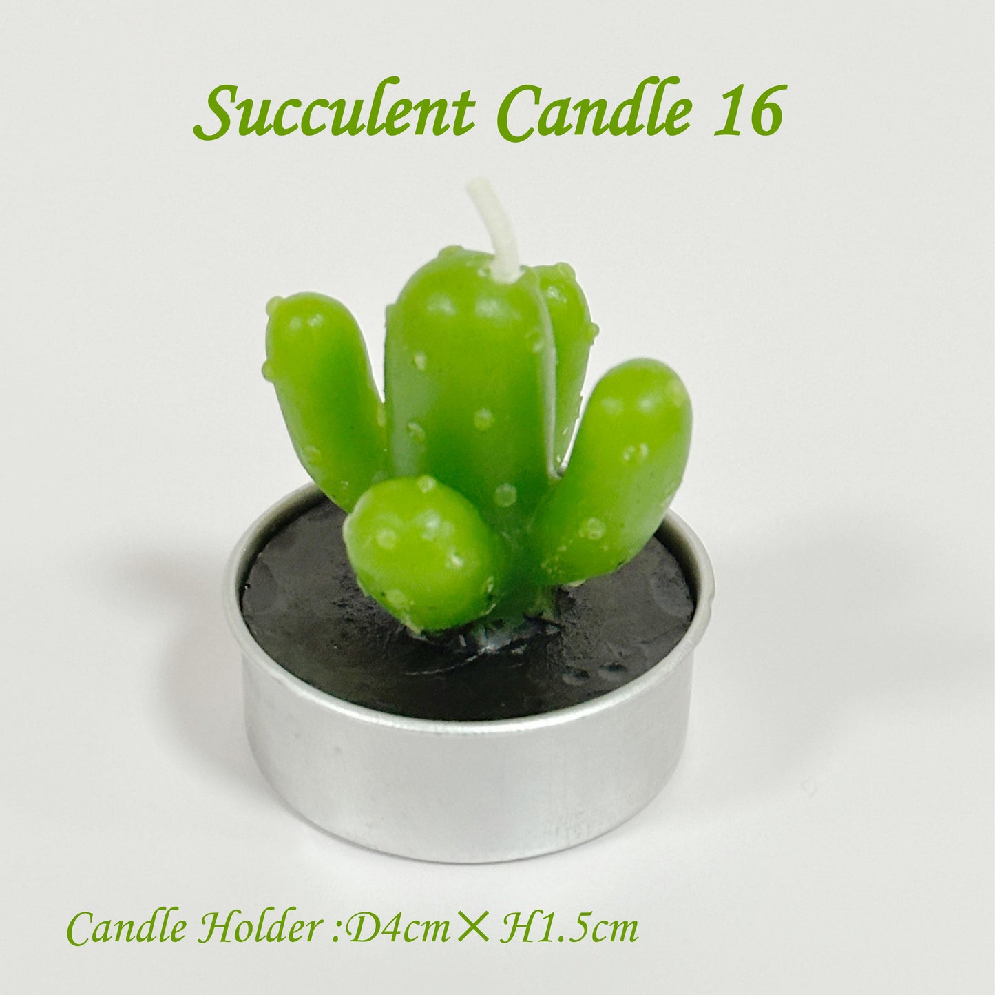 Juicy Cactus Candle, Exquisite Smokeless Scented Small Candle, Suitable for Home Decoration, Spa, Wedding, Valentine's Day, Birthday Gift, Anniversary Celebration