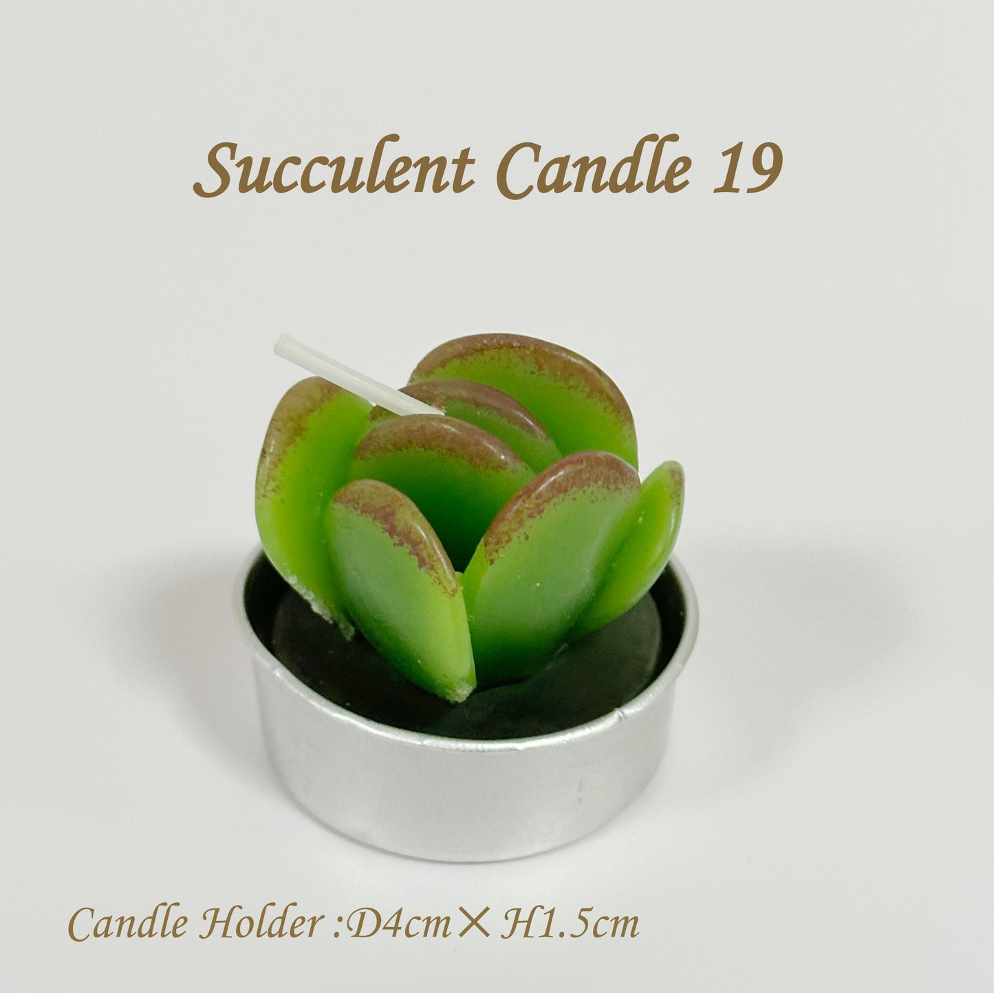 Juicy Cactus Candle, Exquisite Smokeless Scented Small Candle, Suitable for Home Decoration, Spa, Wedding, Valentine's Day, Birthday Gift, Anniversary Celebration