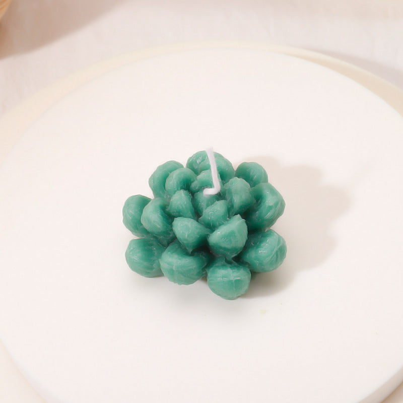 Creative Fruit Wool Cluster Shell Pyramid Candle Handmade Candle Companion Candle