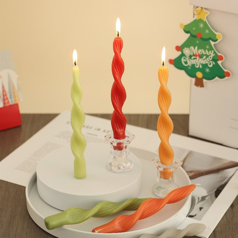 Christmas Candles for Home Use Wedding Joy Candle Wedding Wedding Room Decoration Christmas Atmosphere Ornaments Christmas
