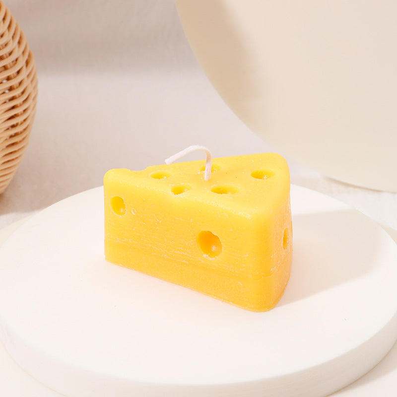 Creative Fruit Wool Cluster Shell Pyramid Candle Handmade Candle Companion Candle