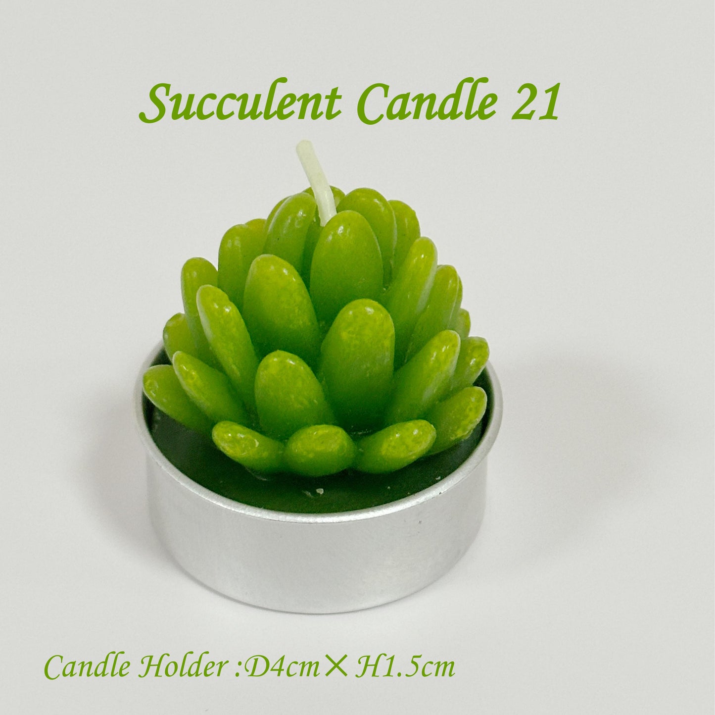 Juicy Cactus Candle, Exquisite Smokeless Scented Small Candle, Suitable for Home Decoration, Spa, Wedding, Valentine's Day, Birthday Gift, Anniversary Celebration