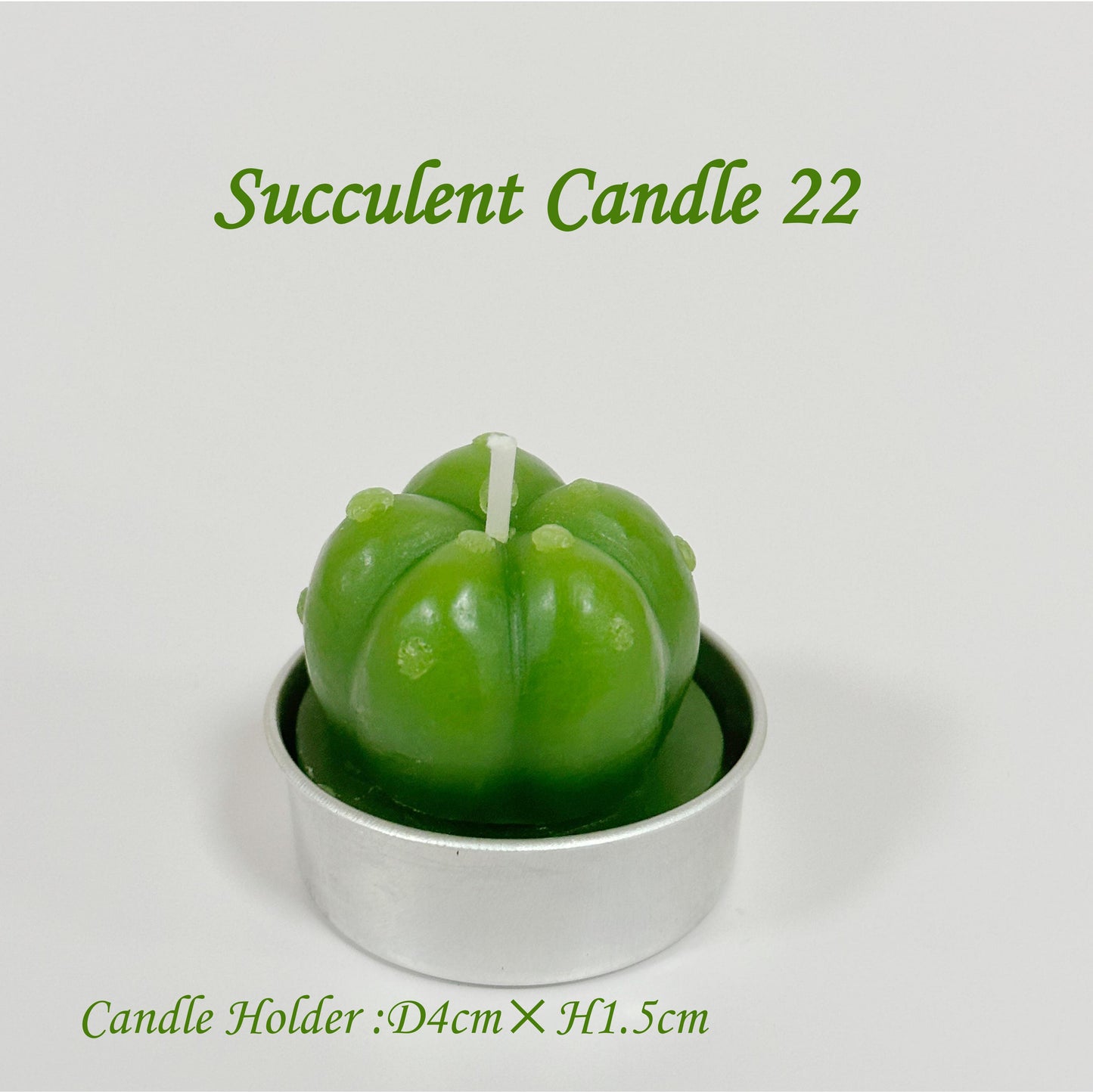 Juicy Cactus Candle, Exquisite Smokeless Scented Small Candle, Suitable for Home Decoration, Spa, Wedding, Valentine's Day, Birthday Gift, Anniversary Celebration