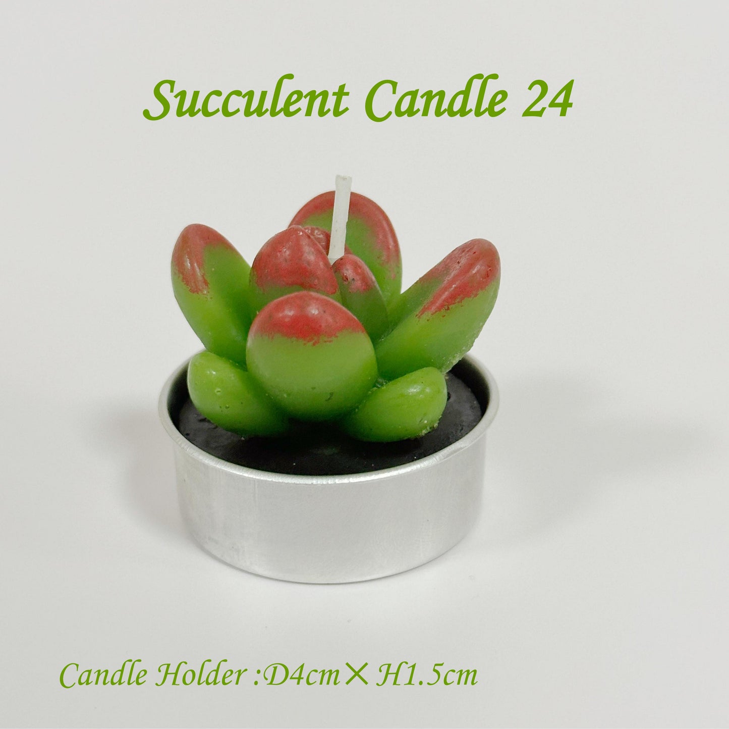 Juicy Cactus Candle, Exquisite Smokeless Scented Small Candle, Suitable for Home Decoration, Spa, Wedding, Valentine's Day, Birthday Gift, Anniversary Celebration
