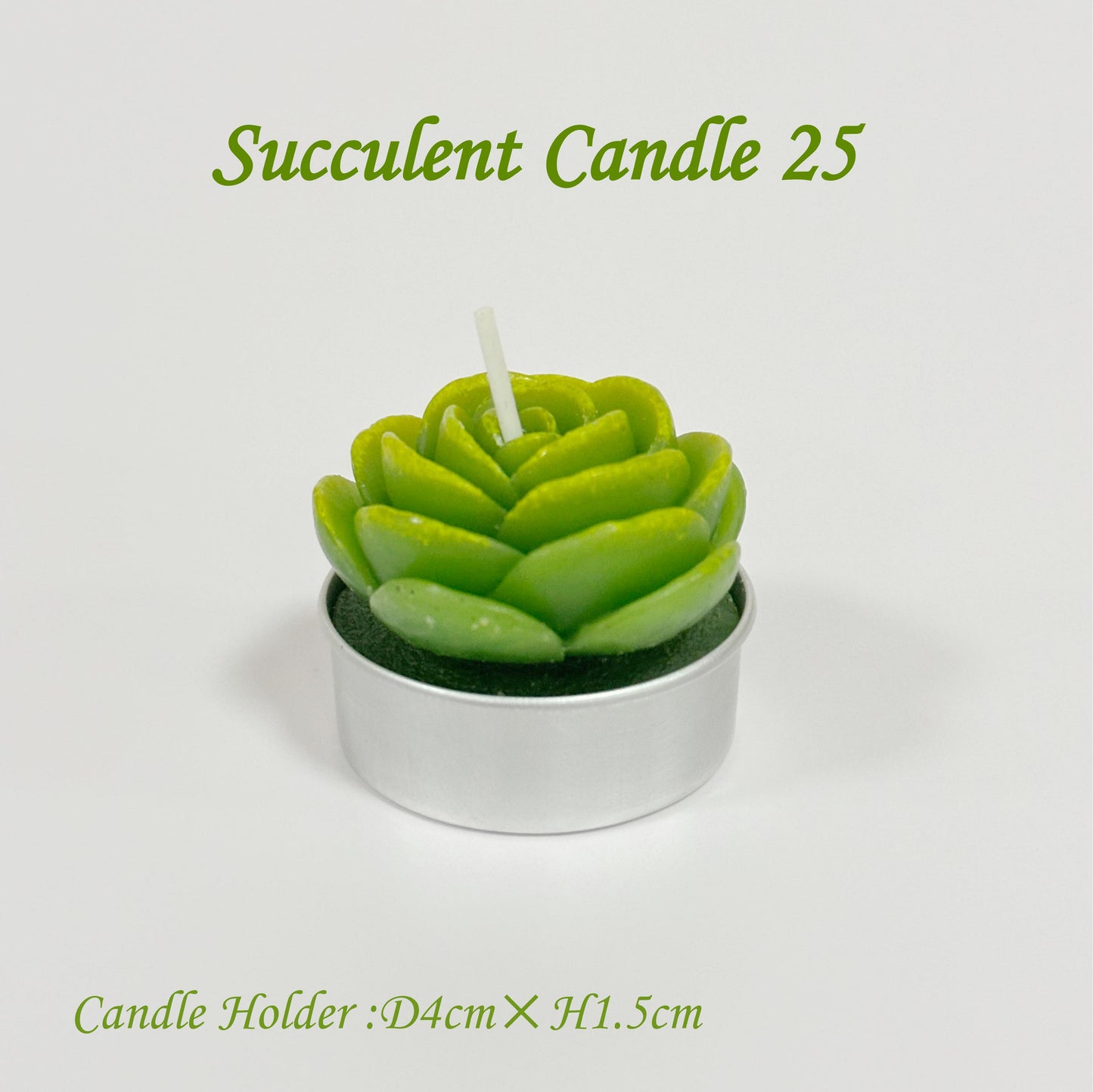 Juicy Cactus Candle, Exquisite Smokeless Scented Small Candle, Suitable for Home Decoration, Spa, Wedding, Valentine's Day, Birthday Gift, Anniversary Celebration