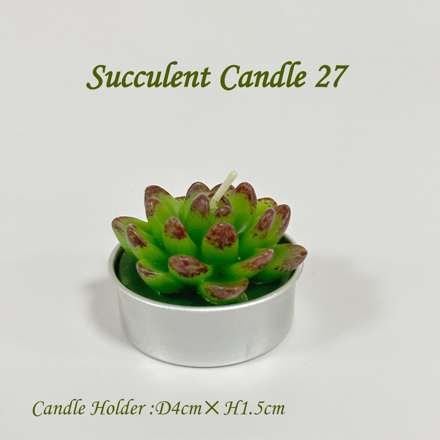 Juicy Cactus Candle, Exquisite Smokeless Scented Small Candle, Suitable for Home Decoration, Spa, Wedding, Valentine's Day, Birthday Gift, Anniversary Celebration