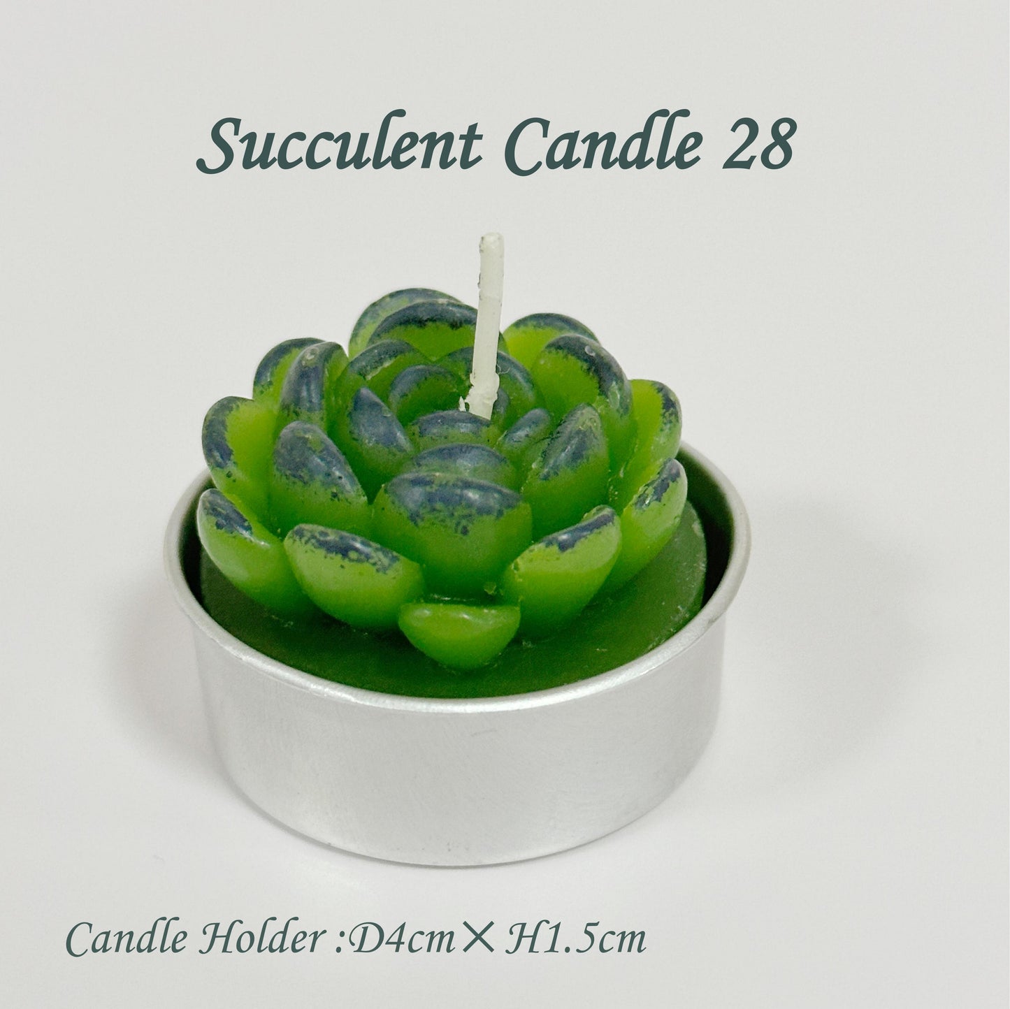 Juicy Cactus Candle, Exquisite Smokeless Scented Small Candle, Suitable for Home Decoration, Spa, Wedding, Valentine's Day, Birthday Gift, Anniversary Celebration