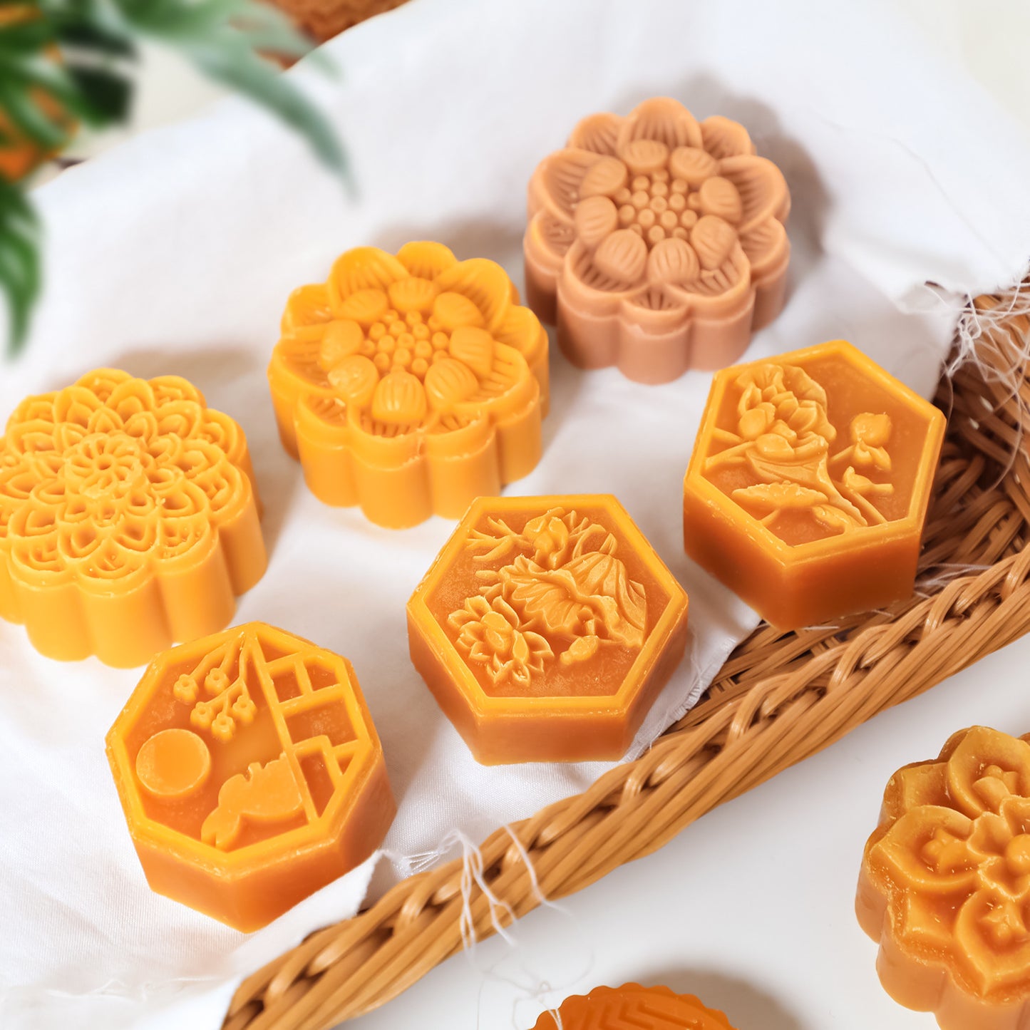 Customized Mooncake Candles Gift Box DIY Wedding Companion Gift Mid-autumn Festival Festival Gift Mooncake Candles
