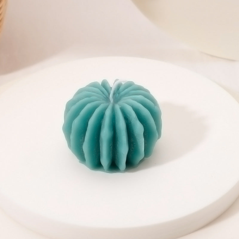 Creative Fruit Wool Cluster Shell Pyramid Candle Handmade Candle Companion Candle