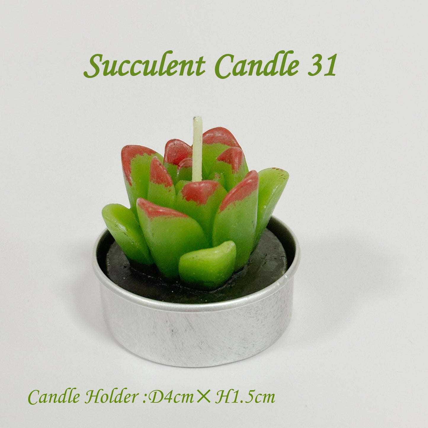 Juicy Cactus Candle, Exquisite Smokeless Scented Small Candle, Suitable for Home Decoration, Spa, Wedding, Valentine's Day, Birthday Gift, Anniversary Celebration