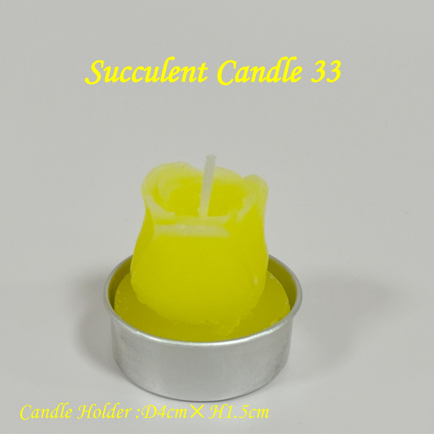 Juicy Cactus Candle, Exquisite Smokeless Scented Small Candle, Suitable for Home Decoration, Spa, Wedding, Valentine's Day, Birthday Gift, Anniversary Celebration