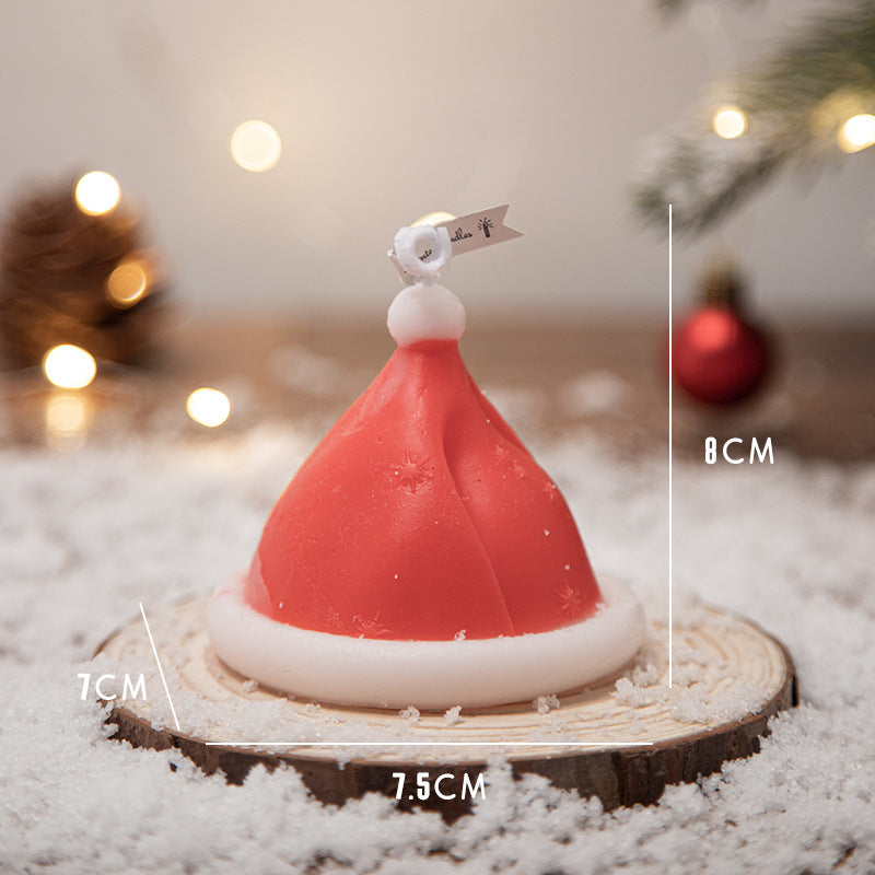 Christmas Aromatherapy Creative Snowflake Christmas Tree Atmosphere Aromatherapy Candle Ornament Romantic Christmas Gift