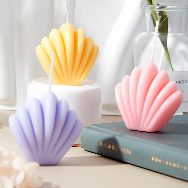 Scandinavian Art Style Shell Shooting Props Home Furnishings Home Decorative Scented Candles