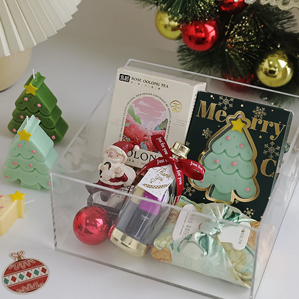 Christmas Candle Accompaniment Christmas Tree Shape Gift candle Gift Box Candle