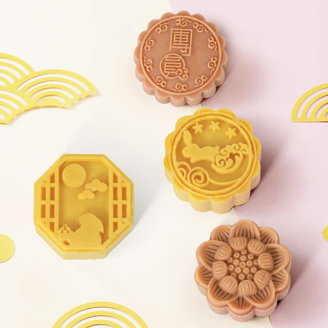 Customized Mooncake Candles Gift Box DIY Wedding Companion Gift Mid-autumn Festival Festival Gift Mooncake Candles