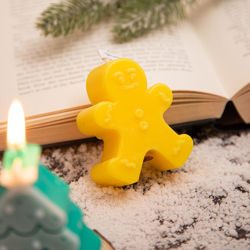 Christmas Aromatherapy Creative Snowflake Christmas Tree Atmosphere Aromatherapy Candle Ornament Romantic Christmas Gift