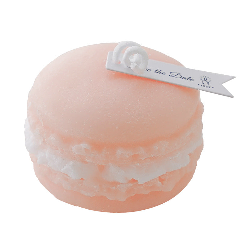 Macaroon Scented Candle Wedding New Year Gift Handmade Modeling Scented Candle