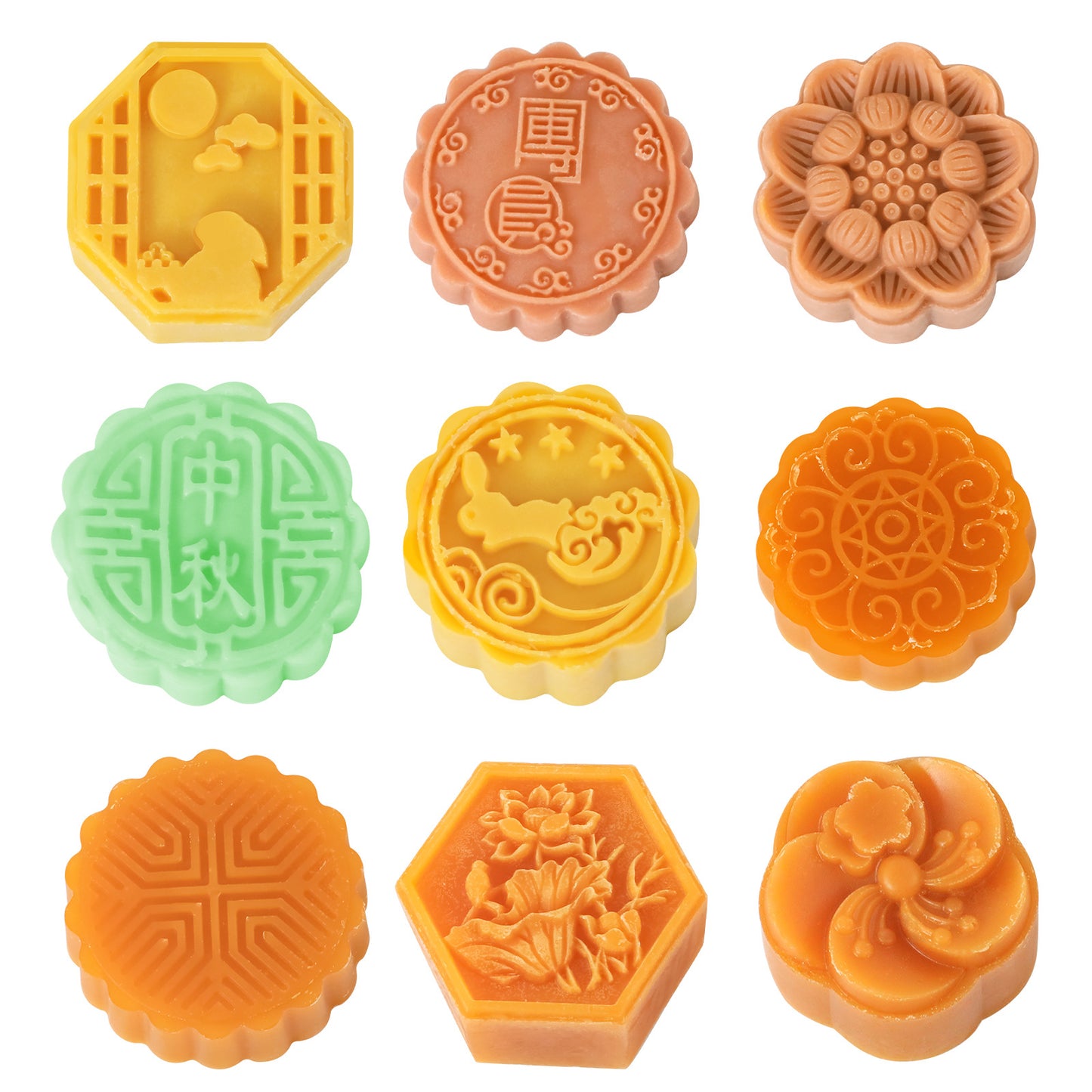 Customized Mooncake Candles Gift Box DIY Wedding Companion Gift Mid-autumn Festival Festival Gift Mooncake Candles