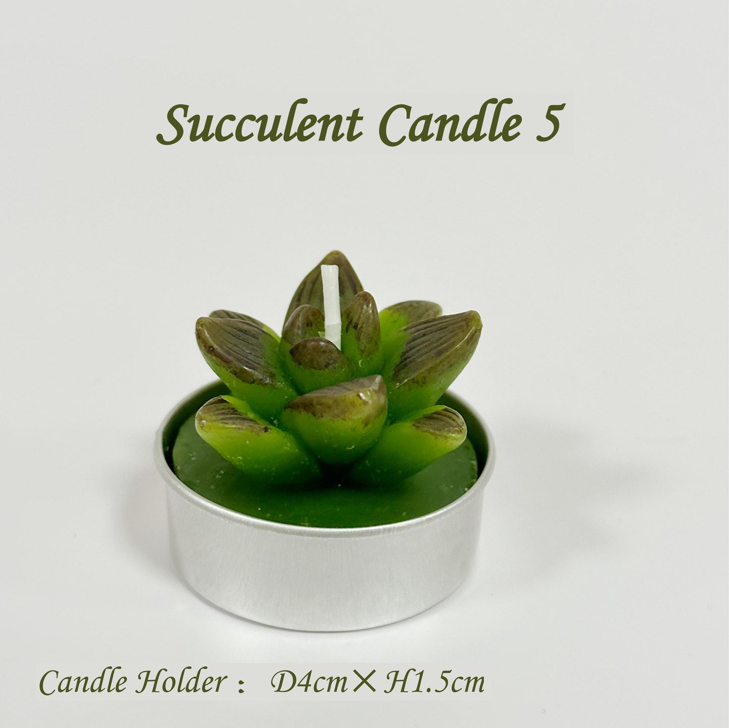 Juicy Cactus Candle, Exquisite Smokeless Scented Small Candle, Suitable for Home Decoration, Spa, Wedding, Valentine's Day, Birthday Gift, Anniversary Celebration