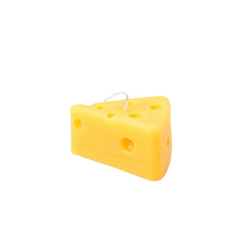 Handmade Home Furnishings Aromatherapy Cheese Candle Shooting Props Scene Decoration Cheese Candle