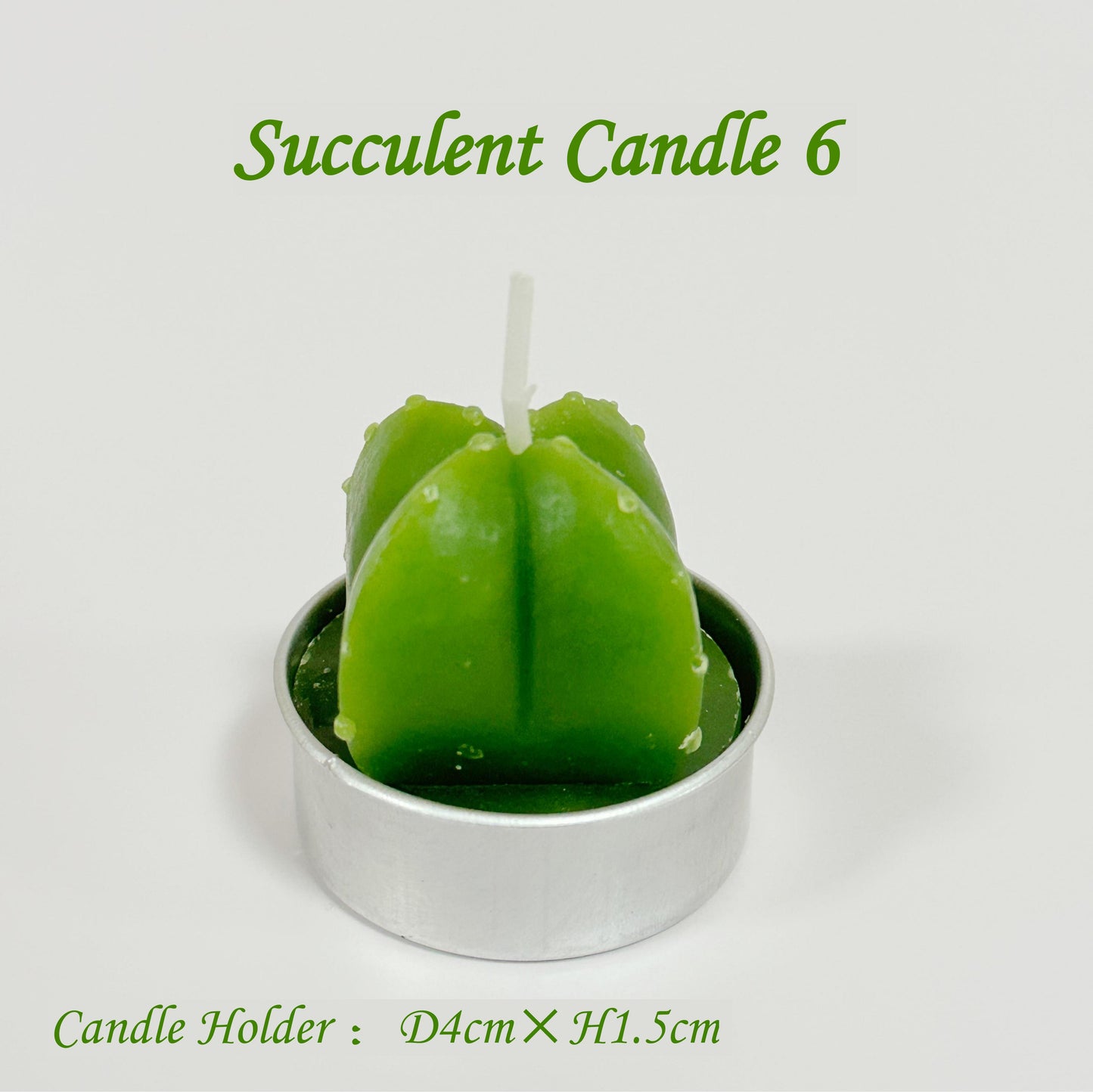 Juicy Cactus Candle, Exquisite Smokeless Scented Small Candle, Suitable for Home Decoration, Spa, Wedding, Valentine's Day, Birthday Gift, Anniversary Celebration