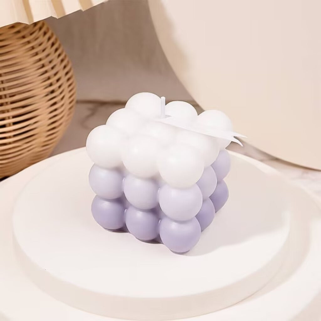 Creative Fruit Wool Cluster Shell Pyramid Candle Handmade Candle Companion Candle