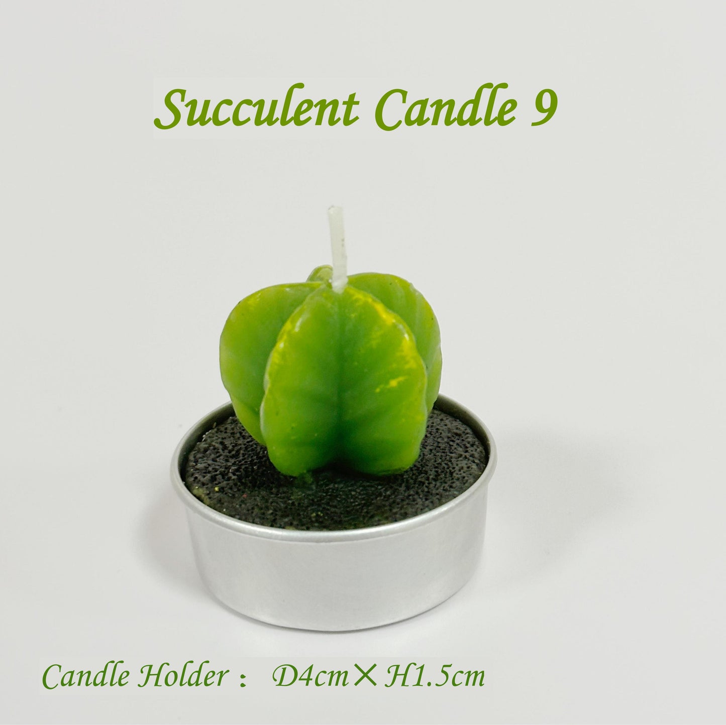 Juicy Cactus Candle, Exquisite Smokeless Scented Small Candle, Suitable for Home Decoration, Spa, Wedding, Valentine's Day, Birthday Gift, Anniversary Celebration