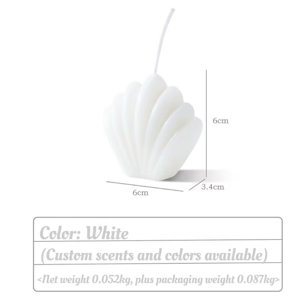 Scandinavian Art Style Shell Shooting Props Home Furnishings Home Decorative Scented Candles