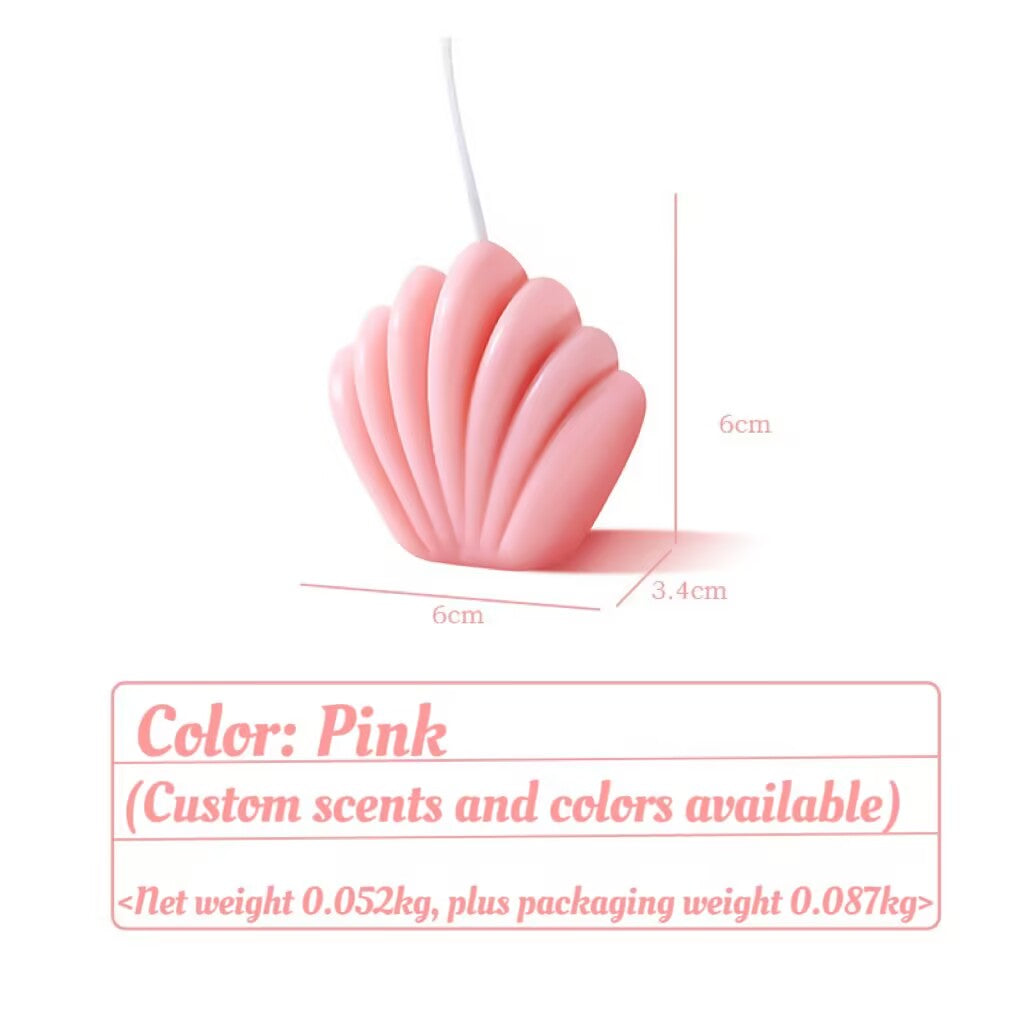 Scandinavian Art Style Shell Shooting Props Home Furnishings Home Decorative Scented Candles