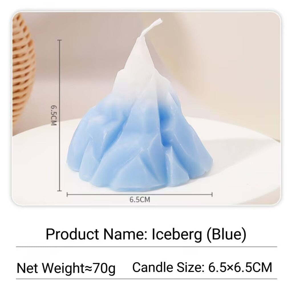 Iceberg Candle Creative Accompaniment Birthday Gift Set Home Decor Candles