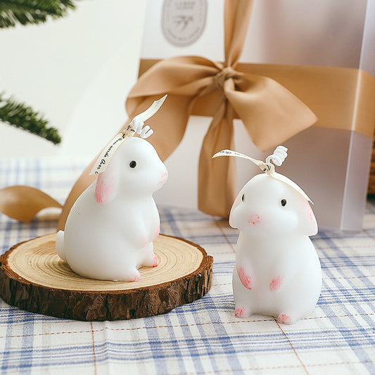 Droopy Eared Rabbit Mid-Autumn Aroma Candle Bunny Birthday Accompaniment Gift Girls Gift