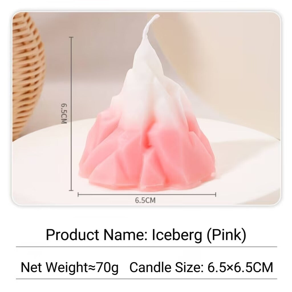 Iceberg Candle Creative Accompaniment Birthday Gift Set Home Decor Candles