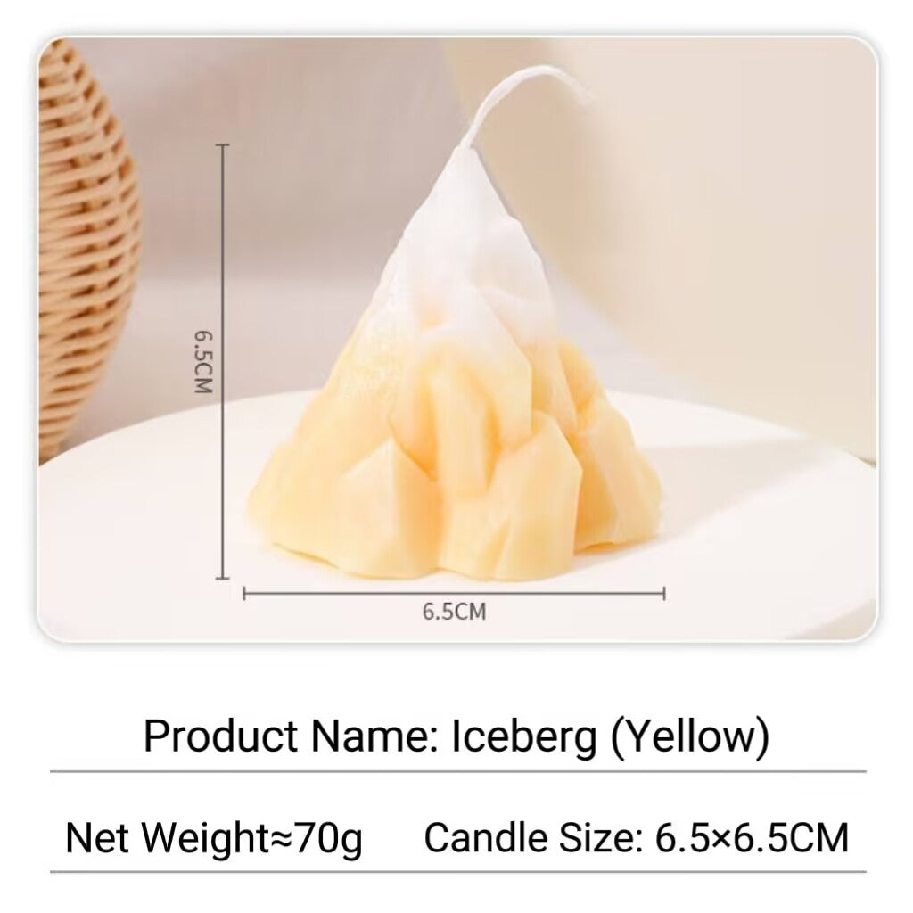 Iceberg Candle Creative Accompaniment Birthday Gift Set Home Decor Candles