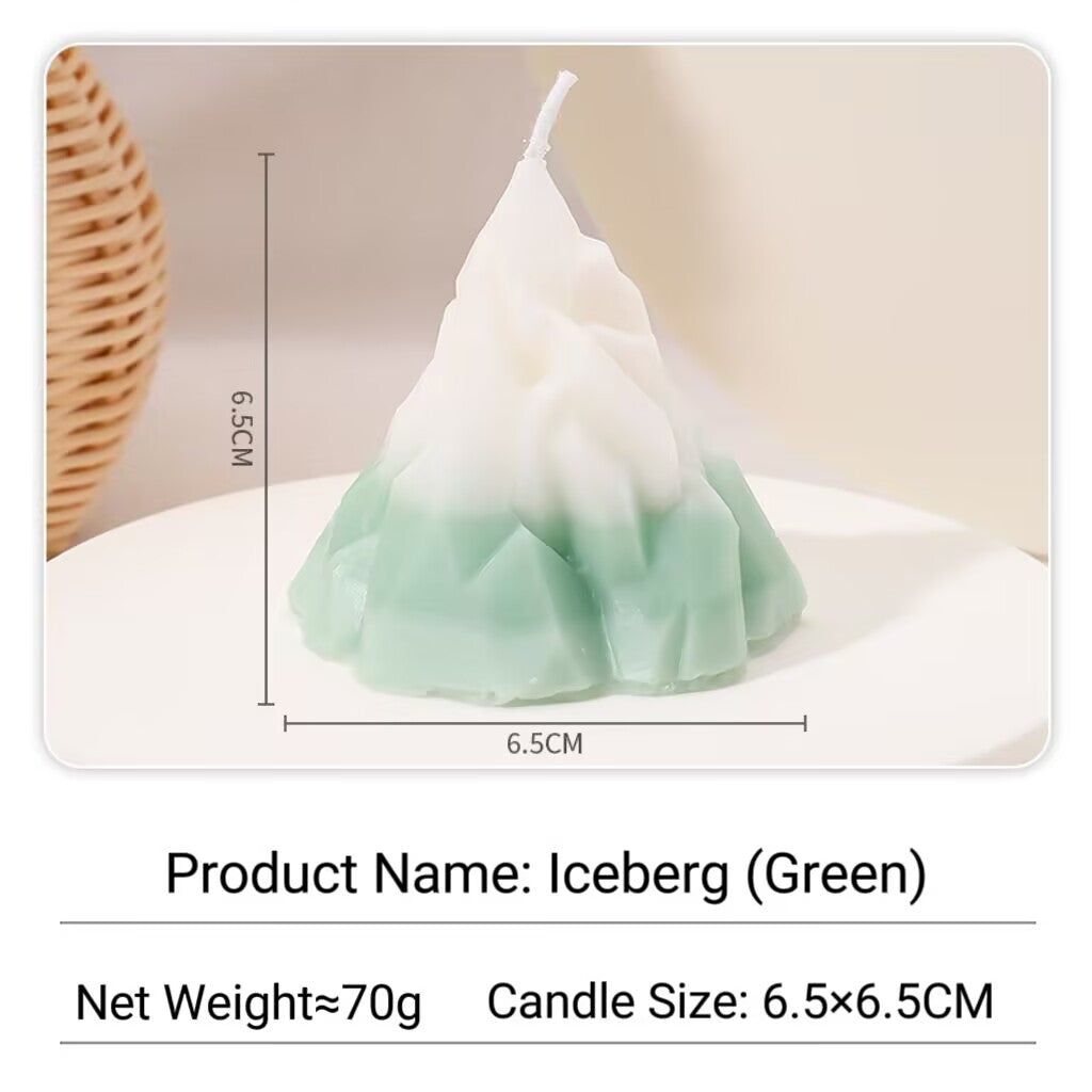 Iceberg Candle Creative Accompaniment Birthday Gift Set Home Decor Candles