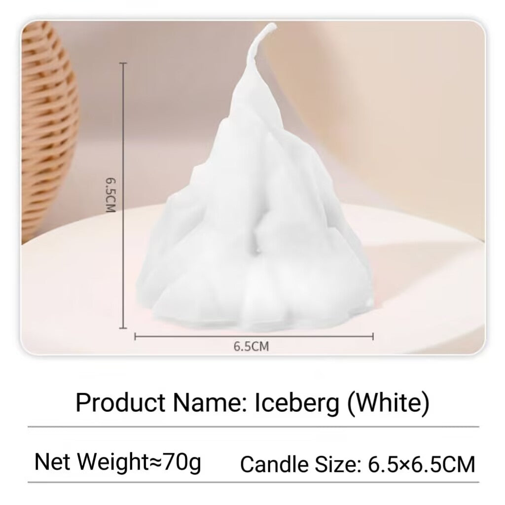 Iceberg Candle Creative Accompaniment Birthday Gift Set Home Decor Candles